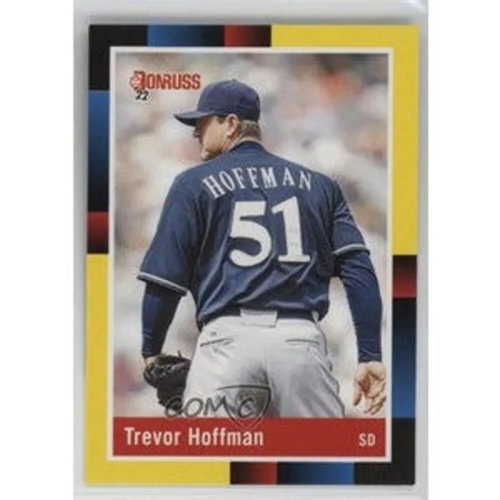 2022 Panini Donruss Yellow Retro 1988 Trevor Hoffman #252 San Diego Padres